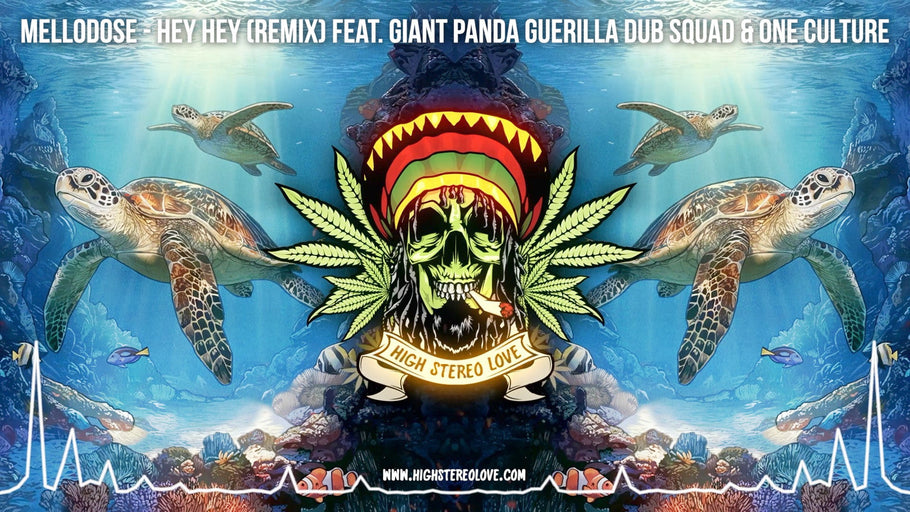 Mellodose - Hey Hey (Remix) Feat. Giant Panda Guerilla Dub Squad & One Culture (Lyrics)