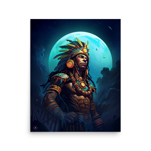 Mystical Moonlight: Aztec Enchantment