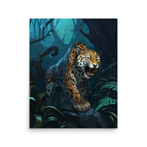Swift Shadows: The Hunt in the Jungle