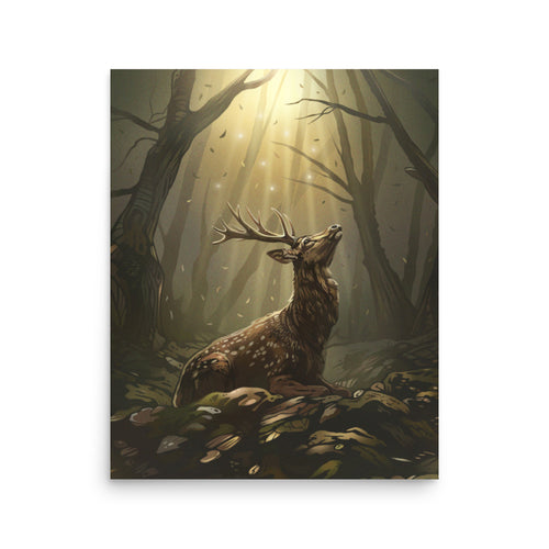 Enchanted Stag: A Spiritual Journey