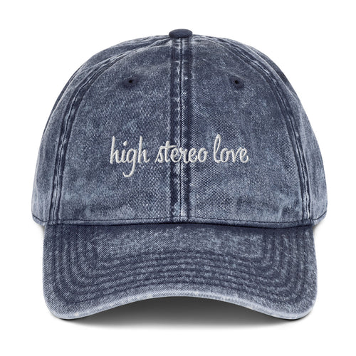 HSL Vintage Cotton Twill Cap