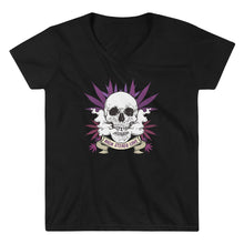 HSL Purple Kush Women's Casual V-Neck Shirt