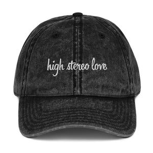 HSL Vintage Cotton Twill Cap